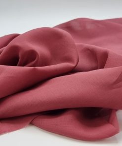 03F Mussola Cotone biologicoRosa antico&nbsp;Colore – Fine serie