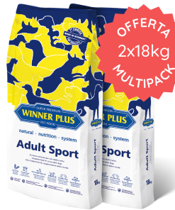 Winner Plus Adult Sport Offerta 2 sacchi da18Kg