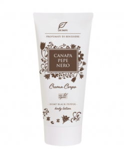 Crema Corpo Canapa Pepe Nero