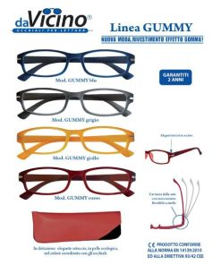 IOI – Da Vicino Linea GUMMY Occhiali per Lettura