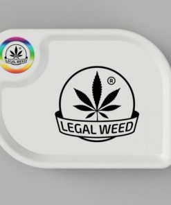 GLOWING TRAY LEGAL WEED