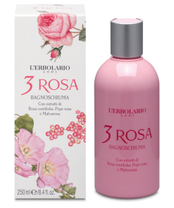 L’ ERBOLARIO – BAGNOSCHIUMA 3 ROSA